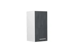 Küchenschränke<Vicco Hängeschrank R-Line Hängender Küchenschrank Schwarz Beton/Weiß 30 cm