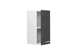 Küchenschränke<Vicco Hängeschrank R-Line Hängender Küchenschrank Schwarz Beton/Weiß 30 cm
