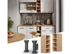 Küchenregale<Vicco Hängeschrank R-Line Offener Küchenschrank Goldkraft 20 cm