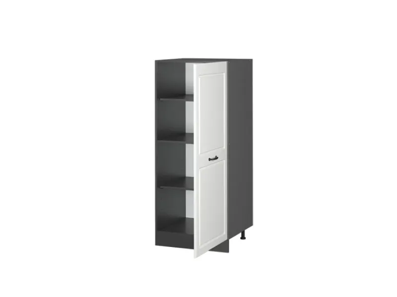 Küchenschränke<Vicco Hochschrank R-Line Küchenkommode Landhaus/Anthrazit 60 cm