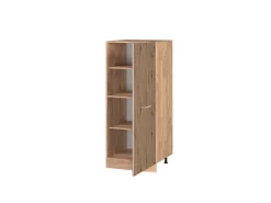 Vicco Hochschrank R-Line Küchenkommode Artisan-Eiche/Goldkraft Eiche 60 cm< Küchenschränke