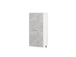New Vicco Hochschrank R-Line Küchenkommode /Weiß 60 cm Beton
