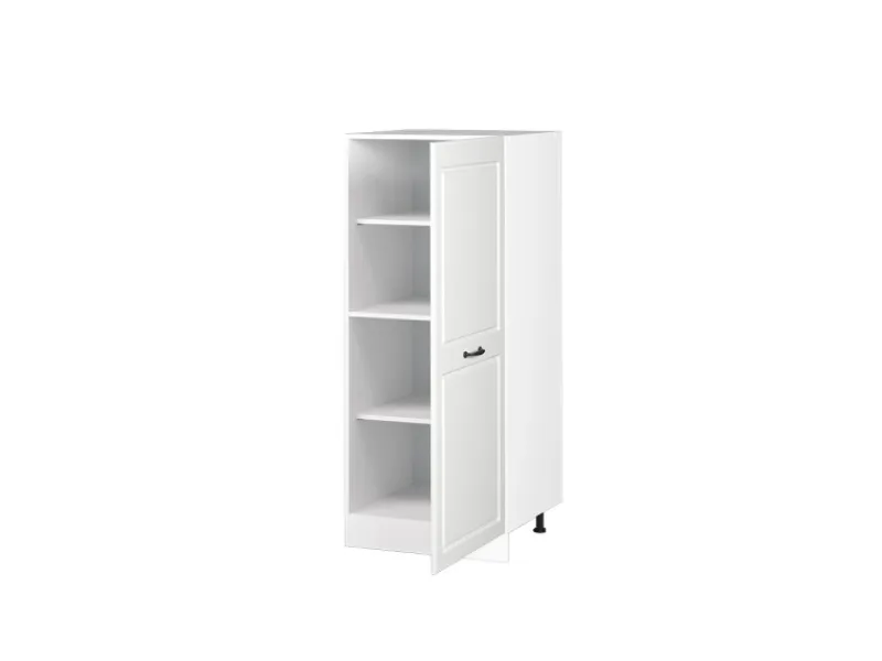 Vicco Hochschrank R-Line Küchenkommode Landhaus/ 60 cm Weiß