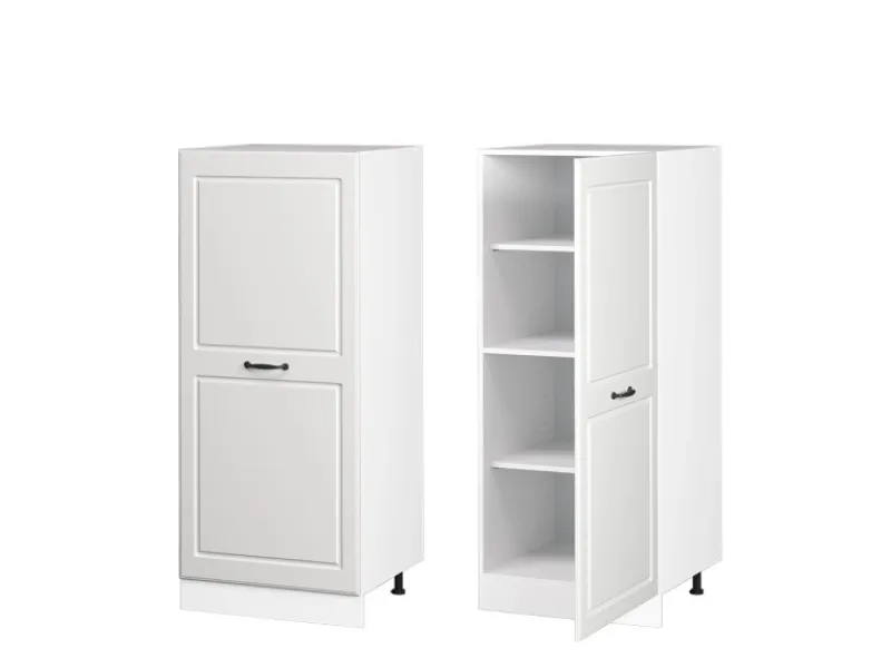 Vicco Hochschrank R-Line Küchenkommode Landhaus/ 60 cm Weiß
