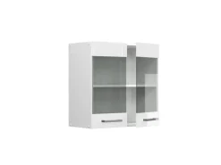 Küchenschränke<Vicco Küchenglasschrank R-Line Glashängeschrank Hochglanz/ 60 cm