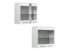 Küchenschränke<Vicco Küchenglasschrank R-Line Glashängeschrank Hochglanz/ 60 cm