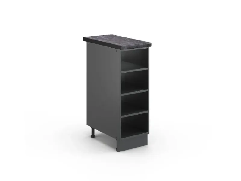 Vicco Küchenregal Fame-Line Offener Küchenschrank 30 cm AP< Küchenregale|Küchenschränke