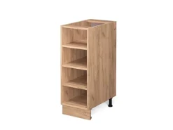 Vicco Küchenregal Fame-Line Goldkraft /Goldkraft 30 cm ohne Arbeitsplatte< Küchenregale