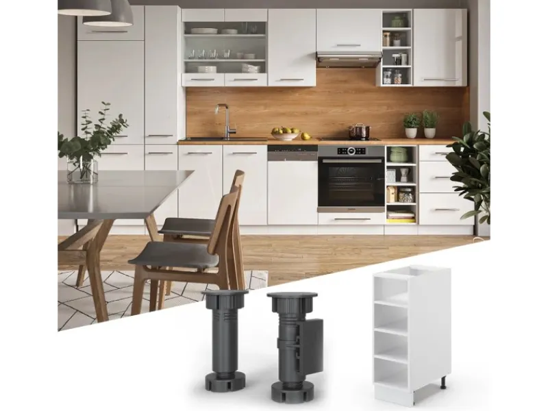 Vicco Küchenregal Fame-Line Offener Küchenschrank / 30 cm ohne Arbeitsplatte< Küchenschränke|Küchenregale