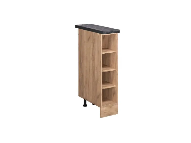 Küchenregale|Küchenschränke<Vicco Küchenregal R-Line Goldkraft /Goldkraft 20 cm AP Anthrazit