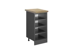 Küchenregale<Vicco Küchenregal R-Line Offener Küchenschrank 40 cm AP Eiche