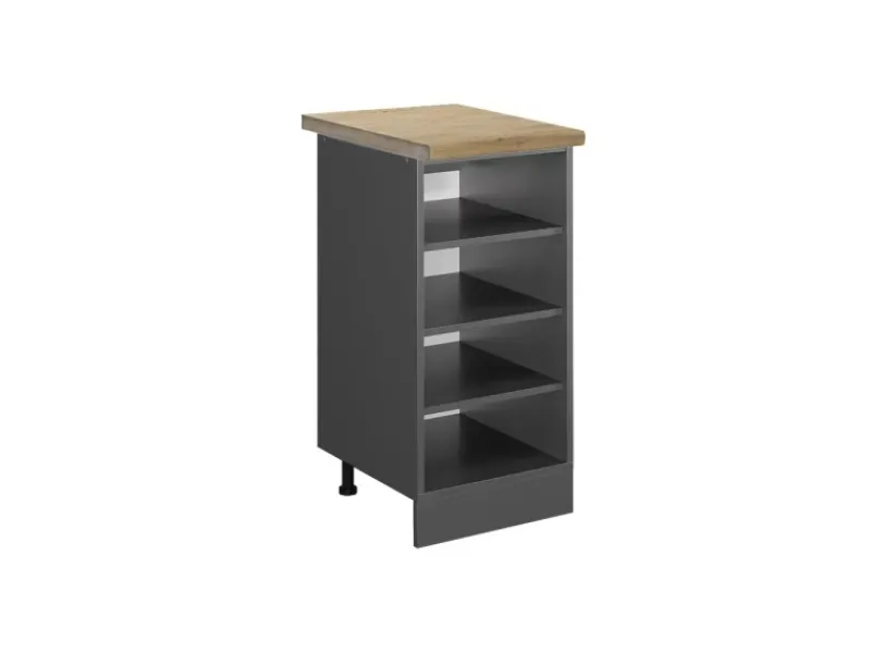 Küchenregale<Vicco Küchenregal R-Line Offener Küchenschrank 40 cm AP Eiche