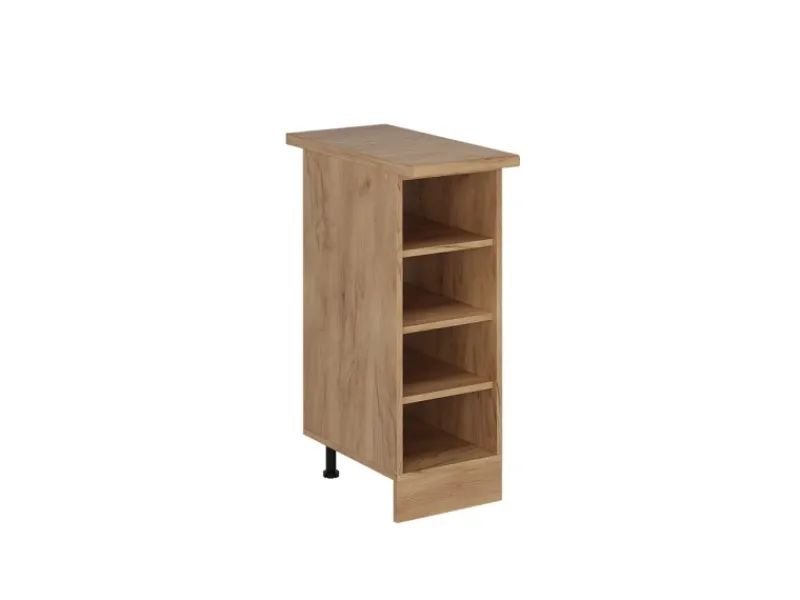 Küchenregale|Küchenschränke<Vicco Küchenregal R-Line Offener Küchenschrank Goldkraft 30 cm AP