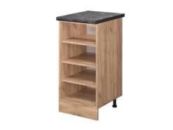Küchenregale<Vicco Küchenregal R-Line Offener Küchenschrank Goldkraft 40 cm AP Anthrazit