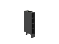 Sale Vicco Küchenregal R-Line Offener Küchenschrank 15 cm ohne Arbeitsplatte Anthrazit