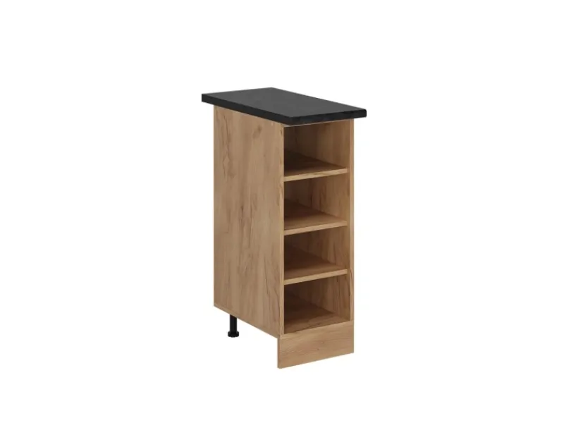 Küchenregale<Vicco Küchenregal R-Line Offener Küchenschrank Goldkraft 30 cm AP Anthrazit