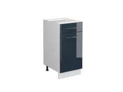 Küchenschränke<Vicco Küchenschränke Fame-Line Hochglanz/Weiß 40 cm ohne Arbeitsplatte