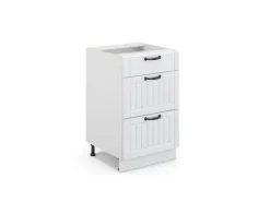 Vicco Küchenunterschrank Fame-Line Landhaus/ 50 cm ohne Arbeitsplatte< Küchenschränke