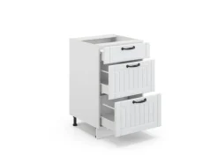 Vicco Küchenunterschrank Fame-Line Landhaus/ 50 cm ohne Arbeitsplatte< Küchenschränke