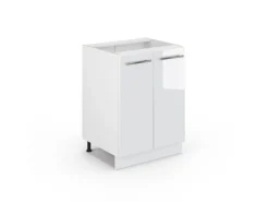 Vicco Küchenunterschrank Fame-Line Hochglanz/ 60 cm ohne Arbeitsplatte< Küchenschränke