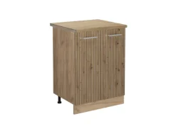 Küchenschränke<Vicco Küchenunterschrank R-Line Artisan-Eiche/Goldkraft Eiche 60 cm AP Eiche