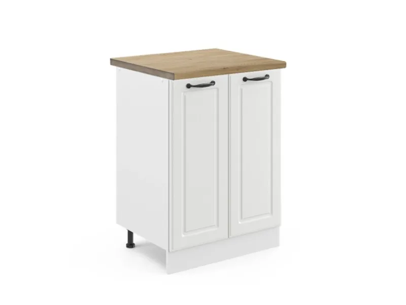 Küchenschränke<Vicco Küchenunterschrank R-Line Küchenkommode Landhaus/ 60 cm AP Eiche