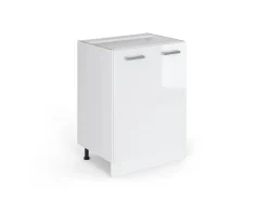 Vicco Küchenunterschrank R-Line Hochglanz/ 60 cm ohne Arbeitsplatte< Küchenschränke
