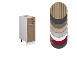 Vicco Küchenunterschrank R-Line Schubladenschrank für die Küche Artisan-Eiche/Weiß 30 cm AP Eiche< Küchenschränke