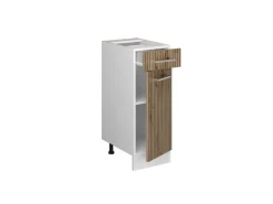 New Vicco Küchenunterschrank R-Line Artisan-Eiche/Weiß 30 cm ohne Arbeitsplatte Artisan Eiche
