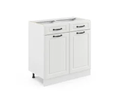 Küchenschränke<Vicco Küchenunterschrank R-Line Landhaus/ 80 cm ohne Arbeitsplatte