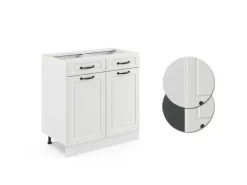Küchenschränke<Vicco Küchenunterschrank R-Line Landhaus/ 80 cm ohne Arbeitsplatte
