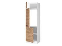 Kühlschränke<Vicco Kühlumbauschrank Fame-Line Hochschrank für die Küche Goldkraft /Weiß 60 cm