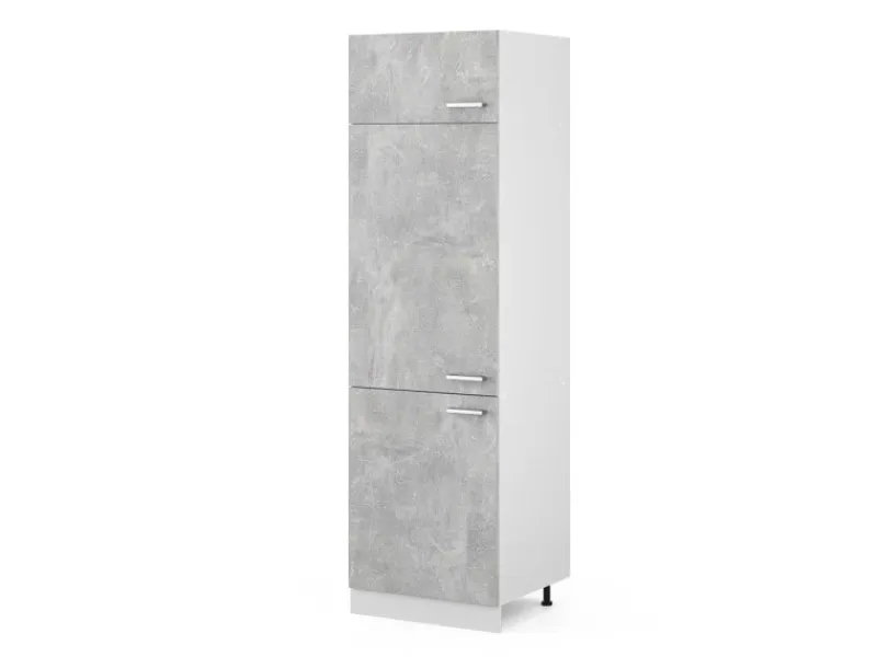 Vicco Kühlumbauschrank R-Line Hochschrank für die Küche /Weiß 60 cm< Kühlschränke