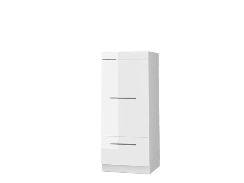 Outlet Vicco Mikrowellenschrank Fame-Line Küchenregal für die Mikrowelle Hochglanz/ 60 cm Weiß