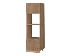 Vicco Mikrowellenschrank R-Line Küchenregal für die Mikrowelle Artisan-Eiche/Goldkraft Eiche 60 cm< Küchenregale