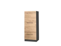 Vicco Mikrowellenschrank Fame-Line Küchenregal für die Mikrowelle Goldkraft /Anthrazit 60 cm< Küchenregale