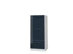 Vicco Mikrowellenschrank Fame-Line Küchenregal für die Mikrowelle Hochglanz/Weiß 60 cm< Küchenregale