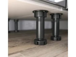 Vicco Optima Küchenzeile Hochglanz 270 cm ohne ArbeitsplattegrifflosOptima ohne E-Geräte< Einbauküchen