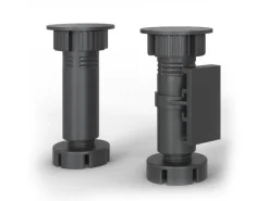 Vicco Rick Eckküche Anthrazit/Goldkraft Eiche 267 x 167 cm AP SchwarzRick ohne E-Geräte< Winkelküchen|Herde