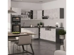 Vicco R-Line Eckküche /Anthrazit 237 x 247 cm AP Anthrazit ohne E-Geräte< Winkelküchen|Einbauküchen
