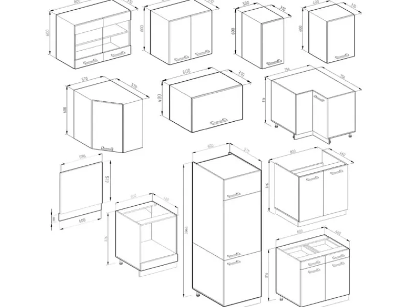 New Vicco R-Line Eckküche Weiß Hochglanz/Goldkraft Eiche 227 x 287 cm AP Eiche ohne E-Geräte Hochglanz Weiß