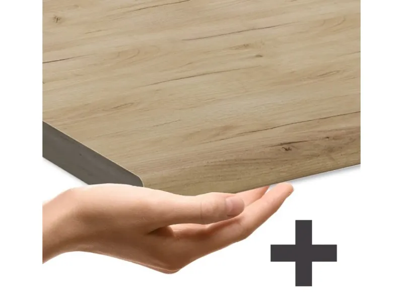 Discount Vicco R-Line Küchenzeile /Weiß 350 cm mit HochschrankAP Eiche ohne E-Geräte Schwarz Hochglanz