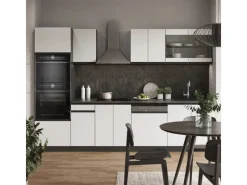 Vicco R-Line Küchenzeile /Anthrazit 300 cm mit HochschrankAP Anthrazit ohne E-Geräte< Einbauküchen