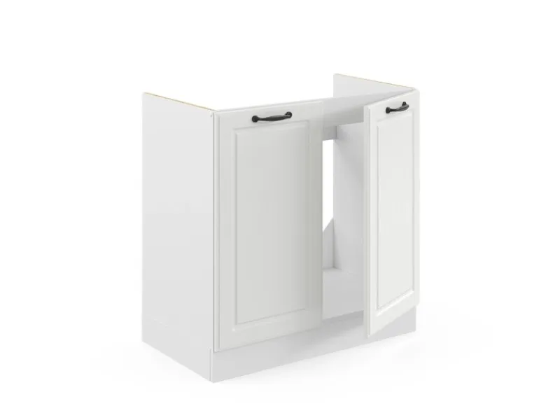 Küchenschränke<Vicco Spülenunterschrank R-Line Landhaus/ 80 cm ohne Arbeitsplatte