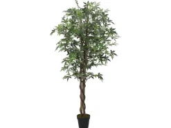 Töpfe<vidaXL Ahornbaum Künstlich 224 Blätter 80 cm Grün