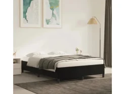 vidaXL Bettgestell Schwarz 140x200 cm Samt Modell 21398573< Gefrierschränke|Herde