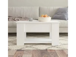 vidaXL Couchtisch Weiß 79x49x41 cm Holzwerkstoff 809710< Kühlschränke