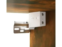 Küchenschränke<vidaXL Eck-Hängeschrank Räuchereiche 57x57x60 cm Holzwerkstoff