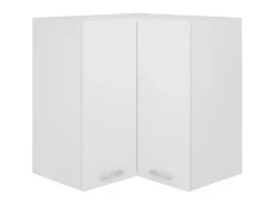 vidaXL Eckhängeschrank Weiß 57x57x60 cm Holzwerkstoff< Küchenschränke