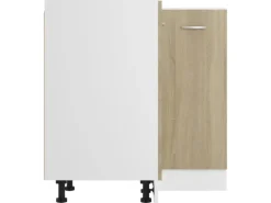 Best vidaXL Eckunterschrank Sonoma-Eiche 75,5x75,5x80,5 cm Holzwerkstoff